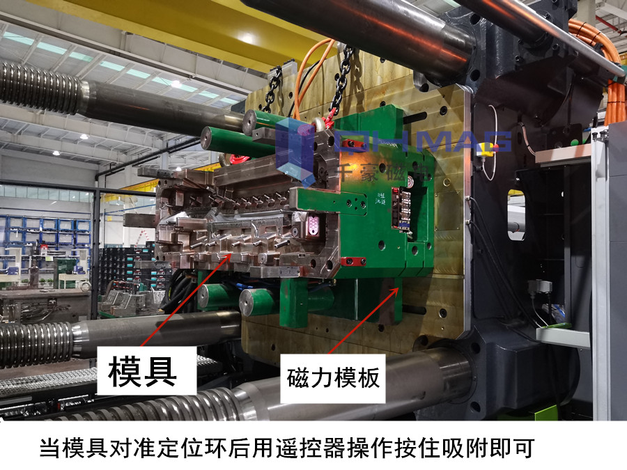 注塑機(jī)換模磁力模板,千豪